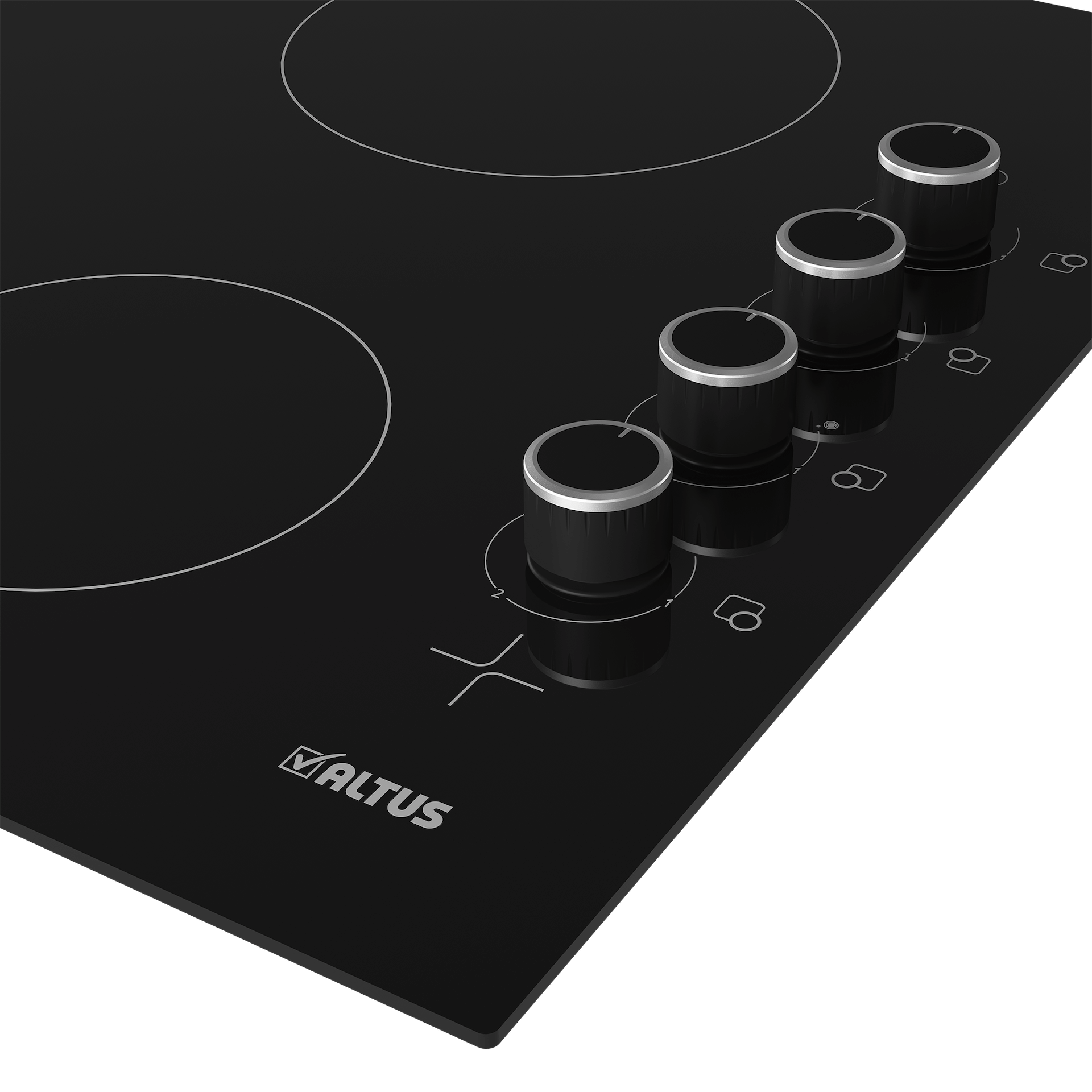 Altus ceramic cooktop controls